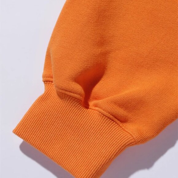 Patched Logo Zip Up Hoodie Sweatshirt Men's - Picture 2 of 6